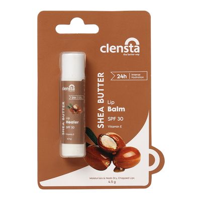 Clensta Shea Butter Lip Balm SPF 30 with Vitamin E - 4.50g