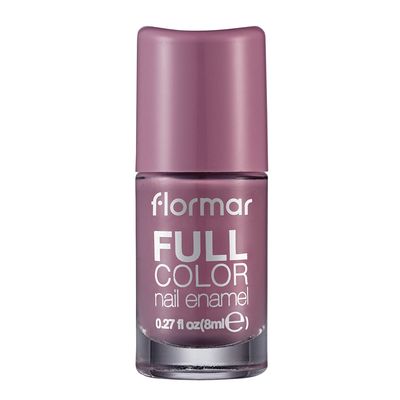 Flormar Full Color Nail Enamel - FC62 Berry Brown - 8ml