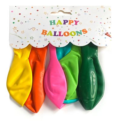 Colorful Balloons 6 Pieces