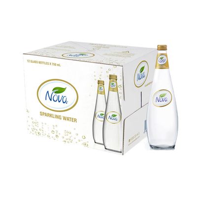 Nova Sparkling Water 750 ML × 12