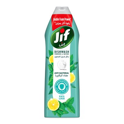 Jif Dishwashing Liquid Anti Odor With Mint & Lemon 670 ML