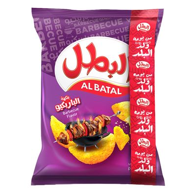 البطل شيبس بنكهة الباربكيو - 110 جرام