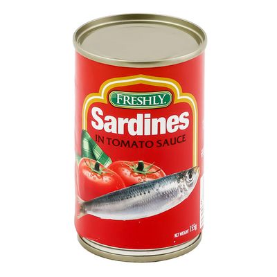 Freshly Sardines In Tomato Sauce 155 G