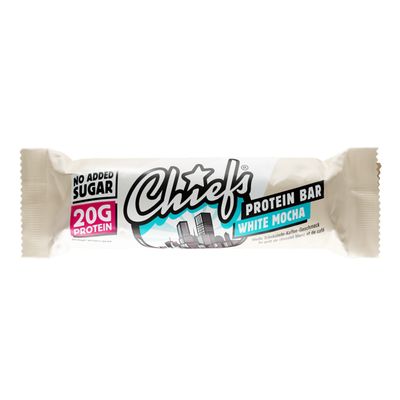 Chef's Protein Bar With White Mocha No Added Sugar Imported 55 G