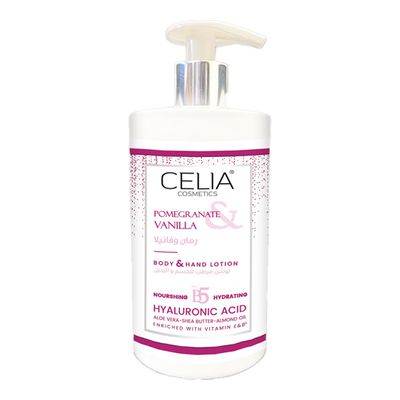 Celia Body & Hand Lotion Pomegranate & Vanilla - 400ml