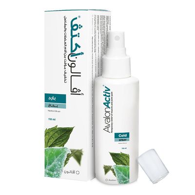 Avalon Active Temporary Relief Of Muscle & Joint Pain Cold Spray 118 ML