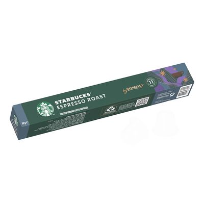 Starbucks Espresso Roast By Nespresso Dark Roast Coffee 10 Capsules 57 G