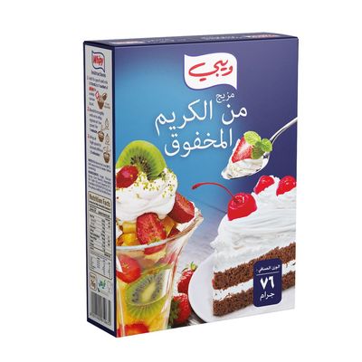 ويبي كريمة التزيين مخفوق فانيليا 76 جرام