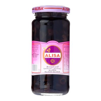 أليسا زيتون اسود شرائح 440 جرام