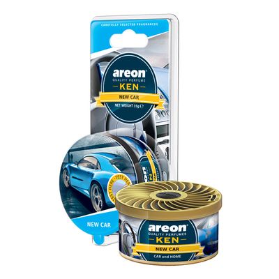 Areon Ken Car and Home Air Freshener New Car Scent