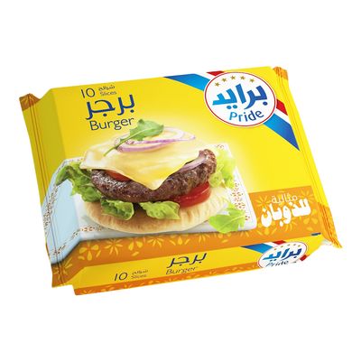 برايد شبيه جبن شيدر شرائح برجر 200 جرام