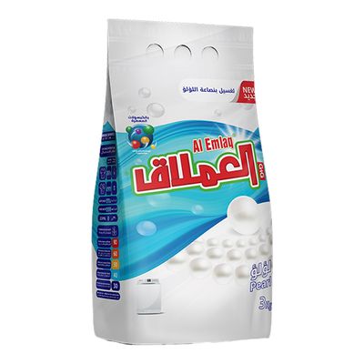 Alemlaq Laundry Powder Detergent Semi Automatic Pearl 3 KG
