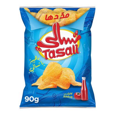 Tasali Chips Ketchup Flavour 90 G