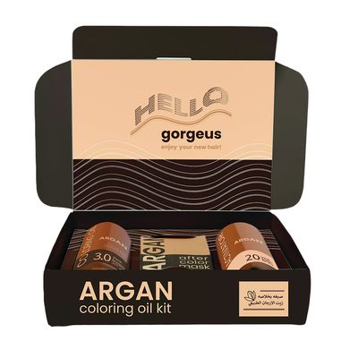 Argan Hair Dye With Natural Argan Oil - 3.0 Dark Brown