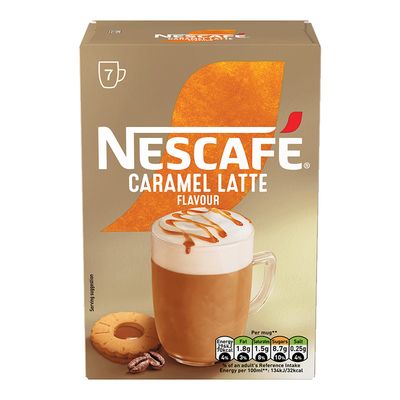 Nescafe Gold Caramel Latte (Imported) - 17g × 7