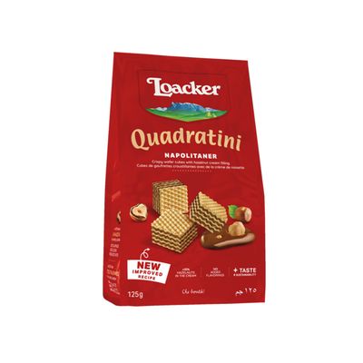Loacker Wafer Filled With Hazelnut Cream 125 G