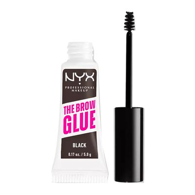 NYX The Brow Glue Eyebrow Gel - Dark Black - 5g
