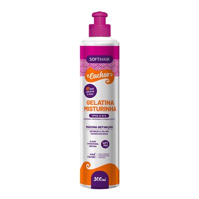 Soft Hair Cachos Gelatina Modeling Gel For Curly Hair - 300ml