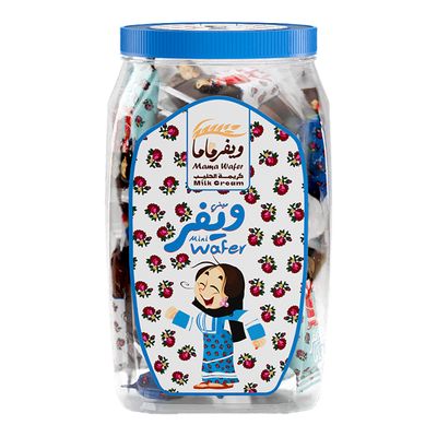 ماما ويفر ميني بكريمة الحليب - 450 جرام