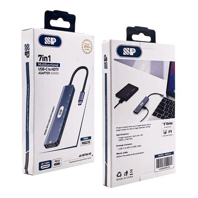 SP HD Adapter 7 in 1 Type C port
