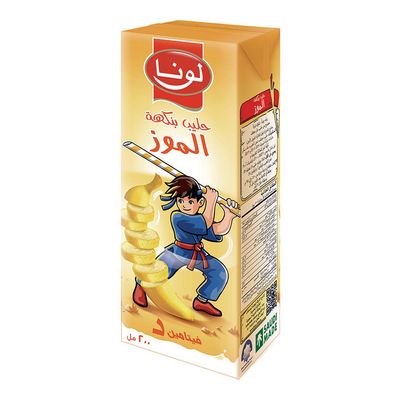 Luna Long Life Milk Banana 200 ML