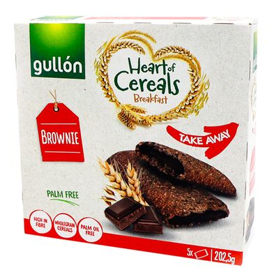 Gullon Biscuit Bar With Brownie Filling 202.5 g