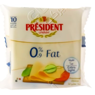 President Cheese Slices Extra Light 200 G