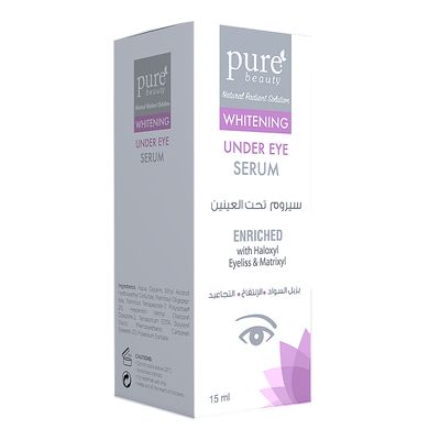 Pure Beauty Whitening Under Eye Serum - 15ml