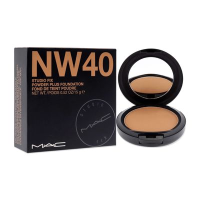  MAC Studio Fix Powder Plus Foundation - NW40 Beige - 15g