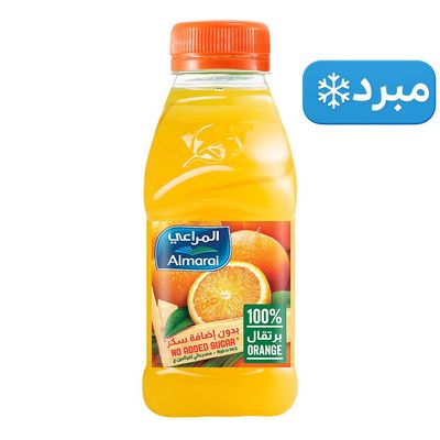 المراعي عصير بنكهة البرتقال و الفواكه المشكلة بدون سكر مضاف  200 مل