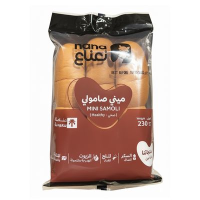 نعناع - خبز ميني صامولي صحي بدون سكر مضاف 230 جرام 