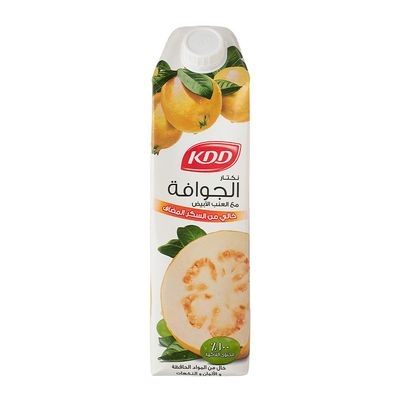 KDD Nectar Guava Guava with white grapes Flavor - 1 L