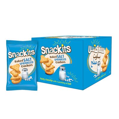 Snackits Biscuit Salted Crackers - 26g × 12