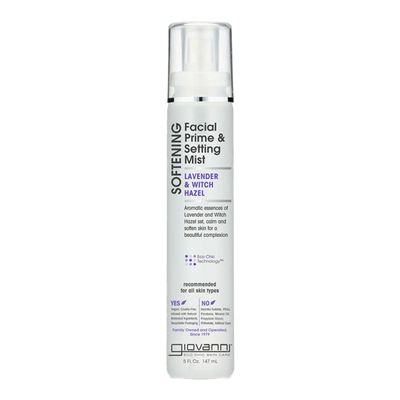 Giovanni Softening Facial Prime & Setting Mist with Lavender and Witch Hazel - 147ml