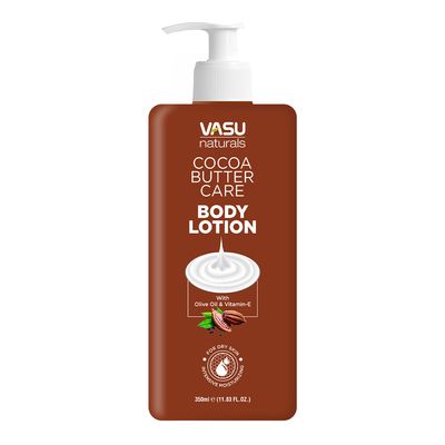  Vasu Naturals Cocoa Butter Care Body Lotion With Olive Oil & Vitamin E - 350ml