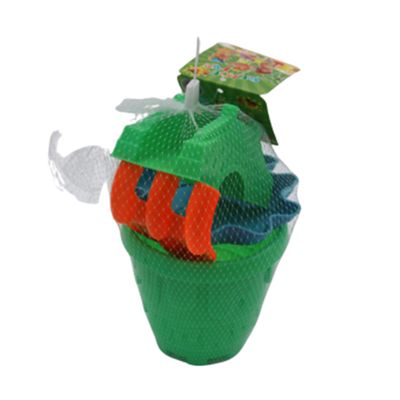 Albajad Kids Beach Toys Set In Various colors Small Bucket - 5pcs