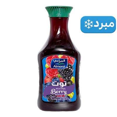 المراعي عصير الفواكه المشكلة و التوت بدون اضافة سكر  1.4 لتر