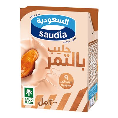 Saudia milk with date flavor 200 ml