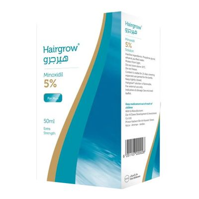 Hairgrow Solution For Hair Loss 5% Minoxidil For Men 50 ML