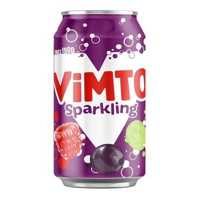 Vimto Sparkling Drink Fruity flavour Imported 330 ML