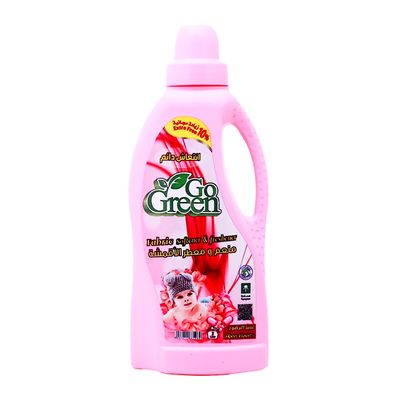 Go Green Fabric Softener and Freshener Flower Scent 2 L