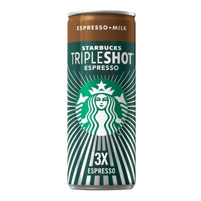 Starbucks Ice Coffee Triple Shot Espresso With Milk 300 ML