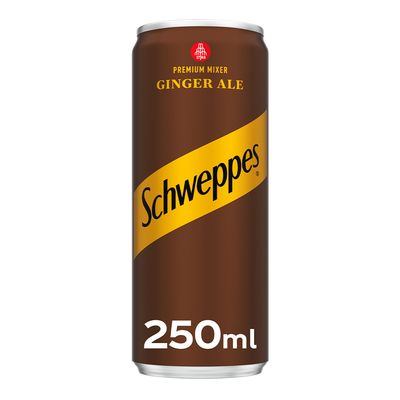 Schweppes Soft Drink Ginger Flavor 250 ML