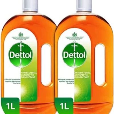Dettol Antiseptic and Disinfectant 20% Off 1 L × 2