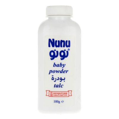 Nunu Baby Powder Talc 100 G