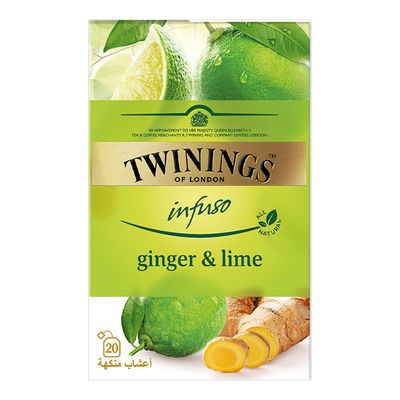 Twinings Herbs Ginger & Lime - 20bags