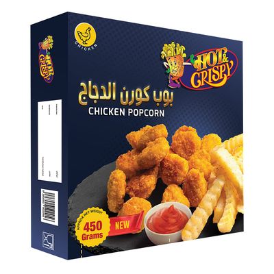 هوت اند كرسبي بوب كورن دجاج 450 جرام