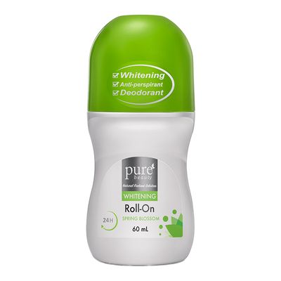 Pure Beauty Whitening Deodorant Roll-On - Spring Bolssom - 60ml