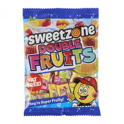Sweetzone Candy Double Fruits Imported 180 G