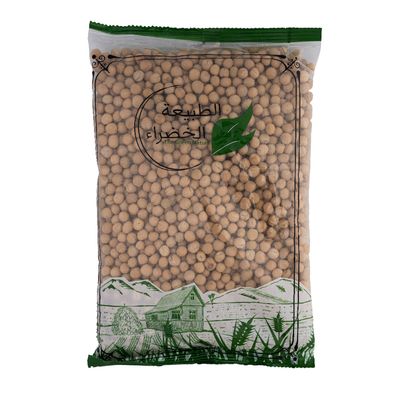 الطبيعة الخضراء بازلاء بيضاء - 500 جرام